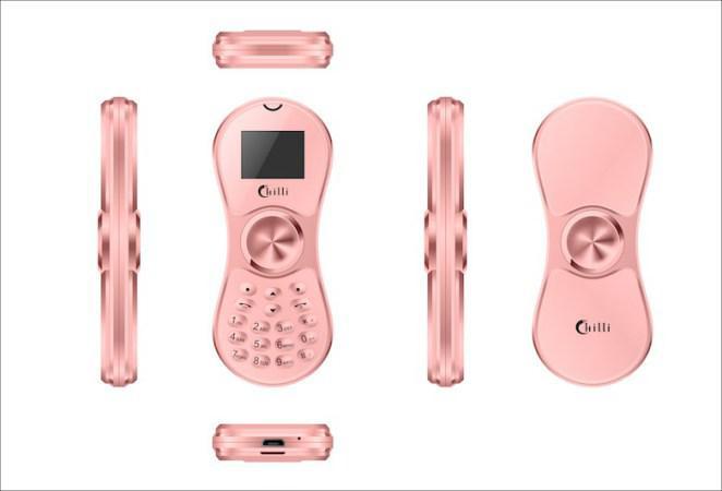 Fidget Spinner Phone Pink