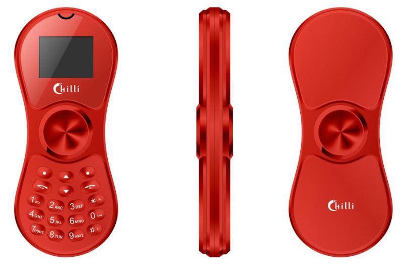 Fidget Spinner Phone Red