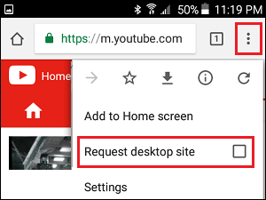 Play YouTube videos in the background Android