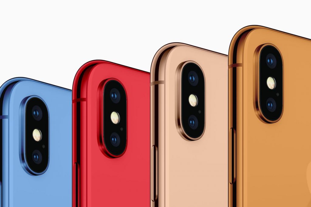 The new iPhone colours