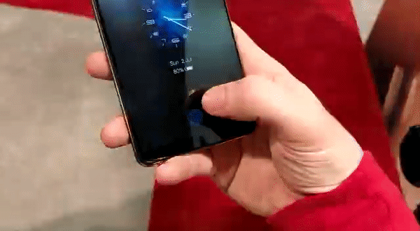 Galaxy S10 in-display fingerprint blog