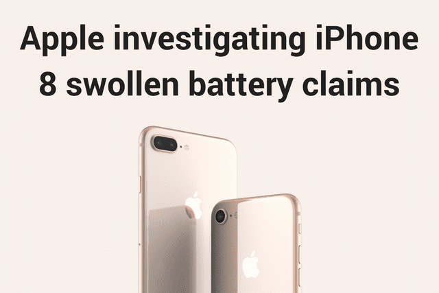 Apple Investigating Iphone 8 Swollen Battery Claims Blog headcomp 7