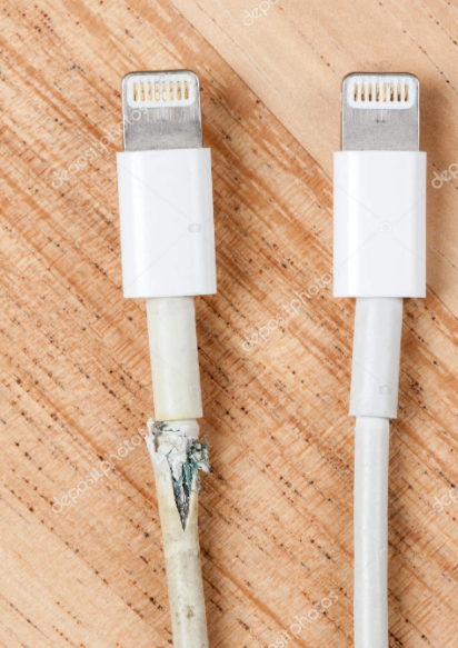 Broken charger