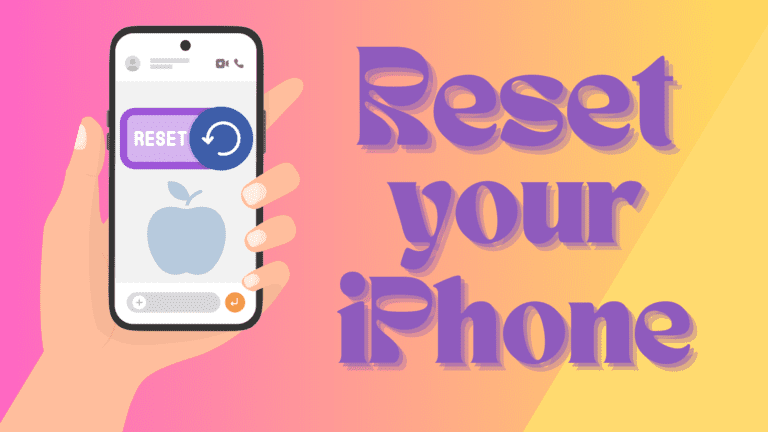 How to factory reset iphone