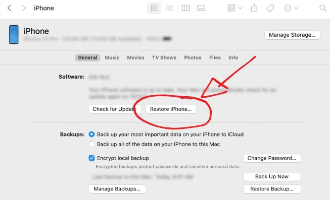How to factory reset iphone