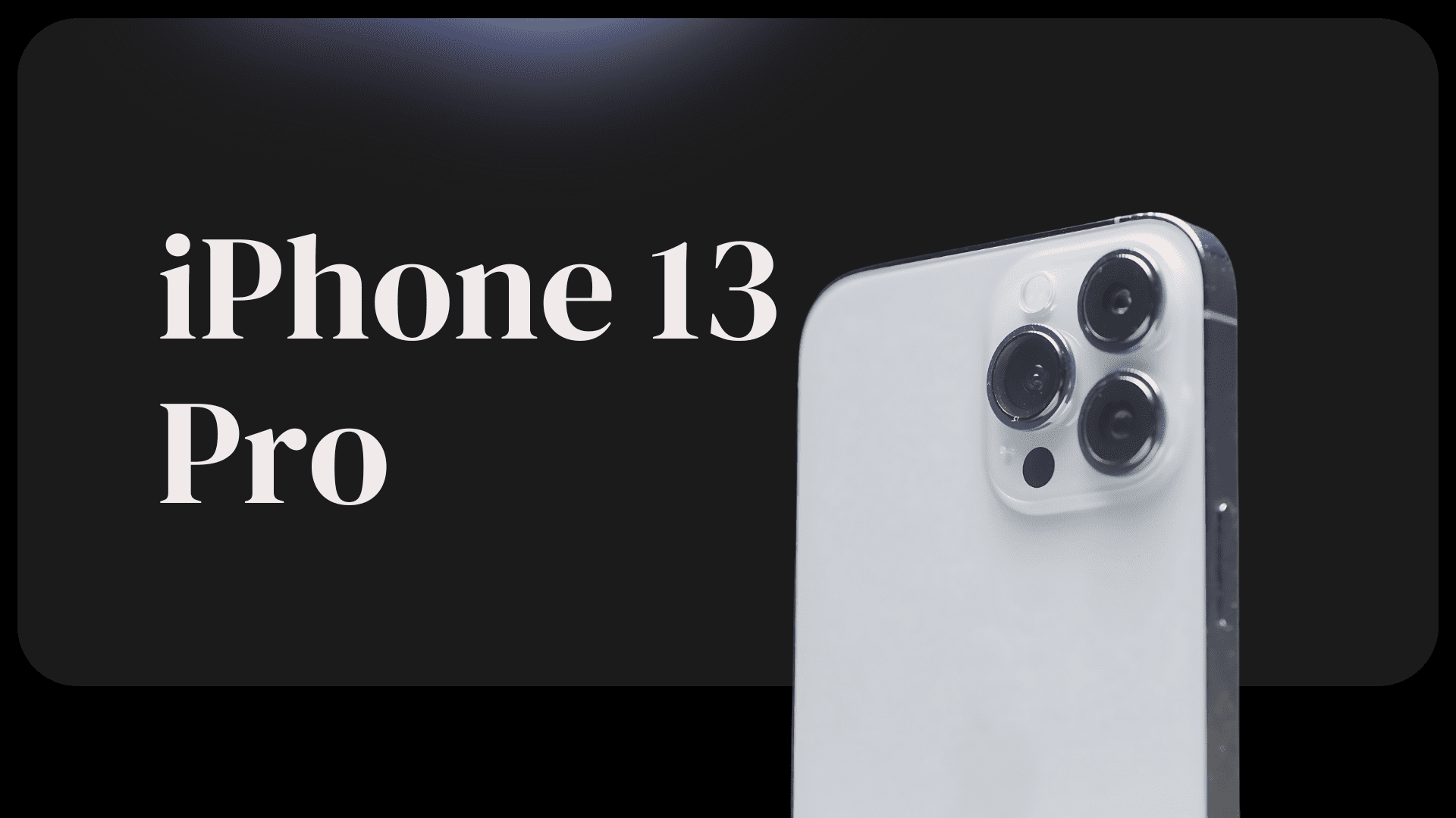 The iphone 13 pro in 2025 - fast review