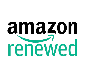 Refurbished phones logo: amazon renewed