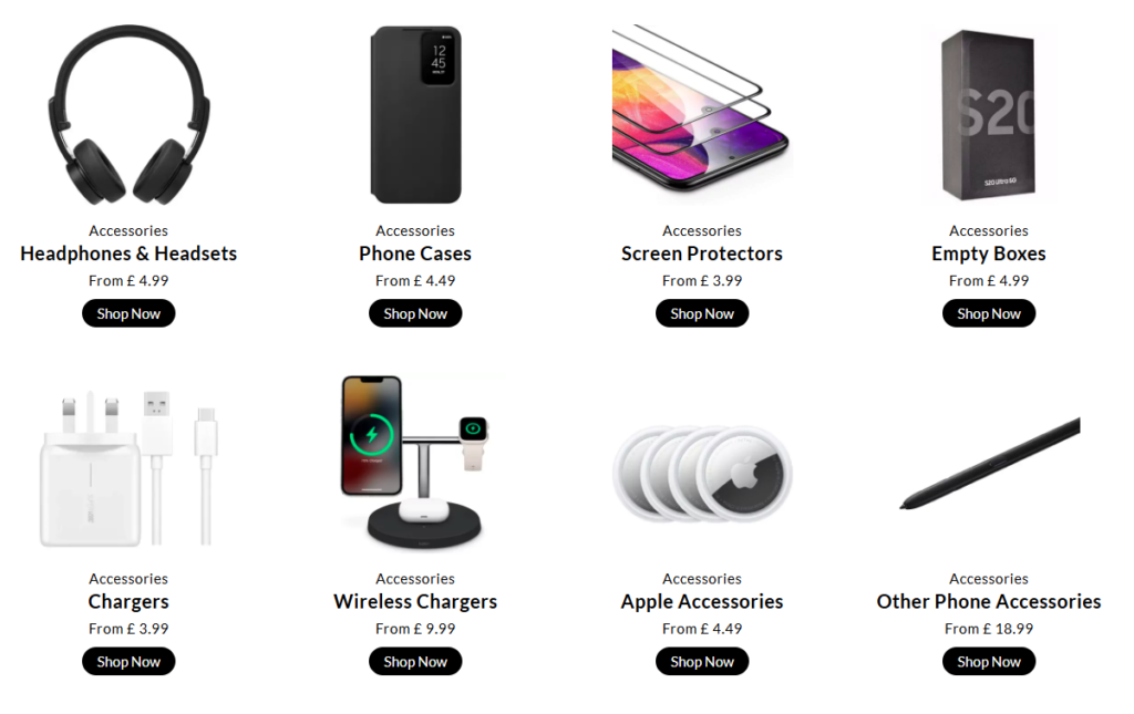 Shop our accessories