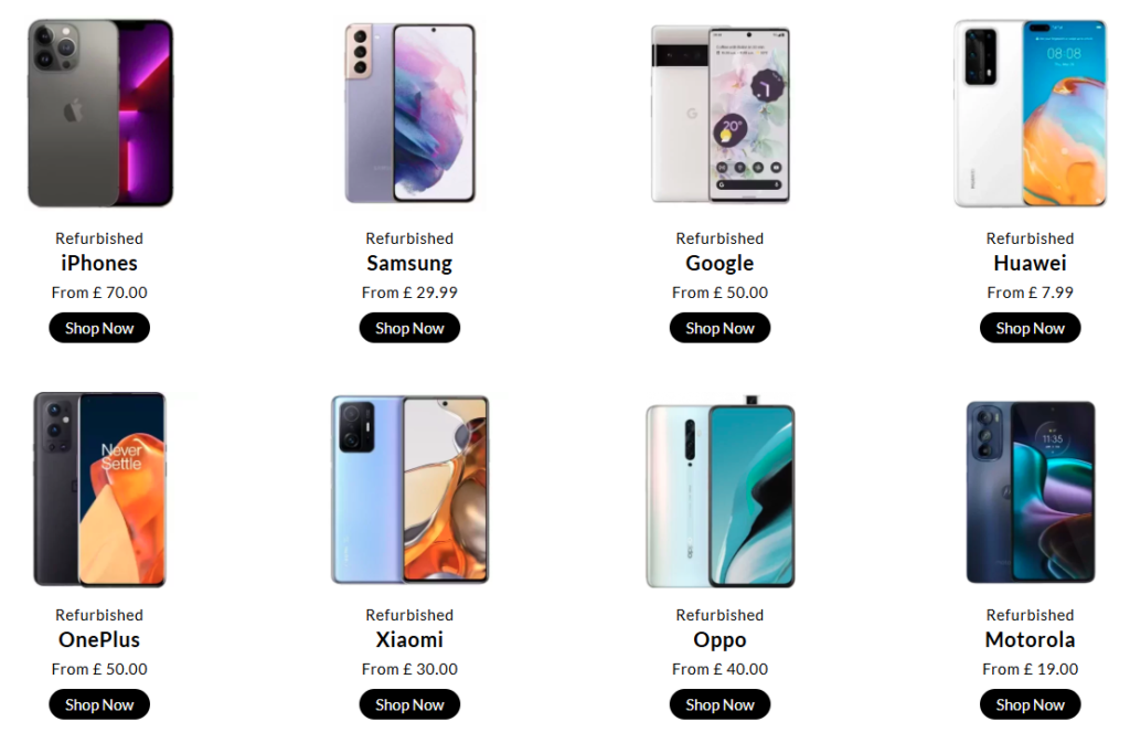Shop our phone range
