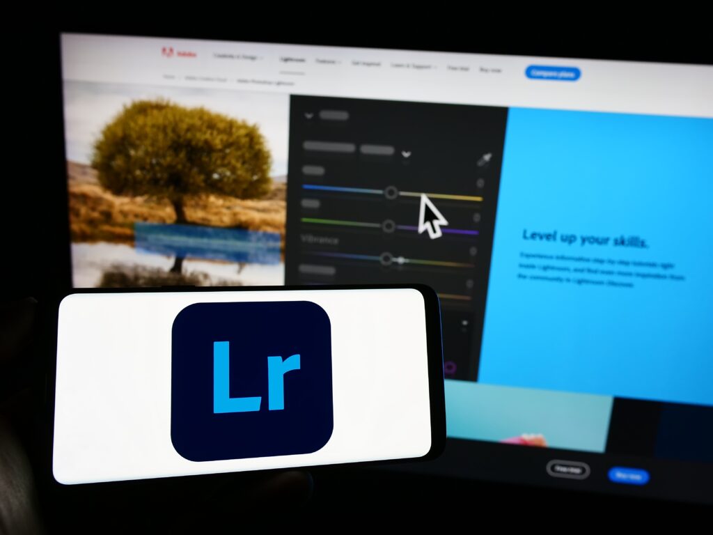 Lightroom on phone and pc