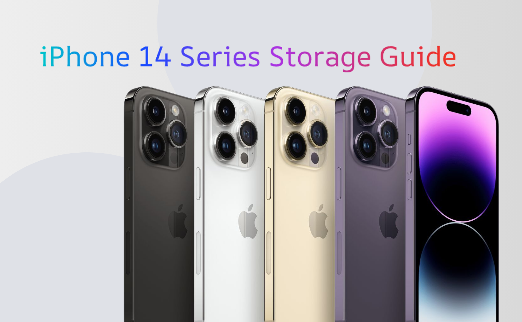 Iphone 14 storage guide: what size should you choose?