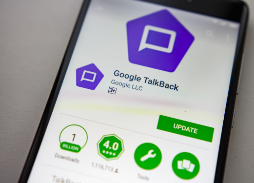 Screen reader, google talkback