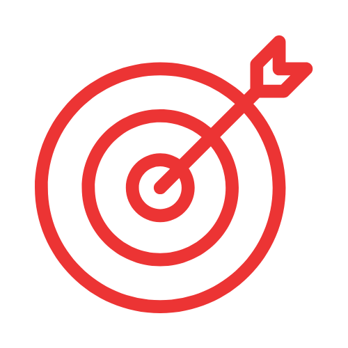 Business bullseye icon