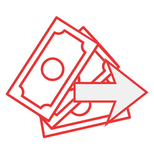 Business cash icon